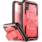 i-Blason Apple iPhone XS / X Armorbox Kickstand Bumper Klf-Pink