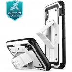 i-Blason Apple iPhone XS / X Armorbox Kickstand Bumper Klf-White