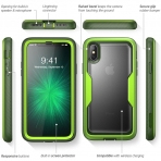 i-Blason Apple iPhone X Magma Serisi Bumper Klf-Metallic Green