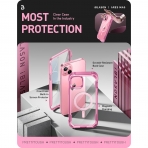 i-Blason Ares Serisi Apple iPhone 15 Klf-Pink