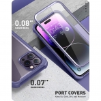 i-Blason Ares Serisi iPhone 14 Pro Klf-Mauve