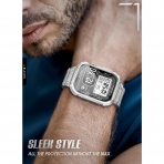 i-Blason Armorbox Apple Watch 9 Ekran Koruyucu (45mm)(2 Adet)-White