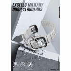i-Blason Armorbox Apple Watch 9 Ekran Koruyucu (45mm)(2 Adet)-White