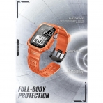 i-Blason Armorbox Apple Watch 9 45mm Bumper Klf-Orange