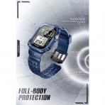 i-Blason Armorbox Apple Watch 9 45mm Bumper Klf-Dark Blue