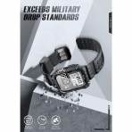 i-Blason Armorbox Apple Watch 9 45mm Bumper Klf-Black