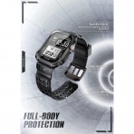 i-Blason Armorbox Apple Watch 9 45mm Bumper Klf-Black