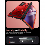 i-Blason Samsung Galaxy Z Fold 7 Armorbox Klf-Red