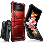 i-Blason Armorbox Serisi Galaxy Z Flip 4 5G Kemer Klipsli Klf(MIL-STD-810G)