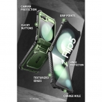 i-Blason Armorbox Serisi Samsung Galaxy Z Flip 5 Klf-Dark Green