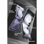 i-Blason Armorbox Serisi Samsung Galaxy Z Flip 5 Klf-Mauve
