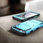 i-Blason iPhone 6 Plus Heavy Duty Klf (Ekran Koruyucu Dahildir)-Blue