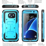 i-Blason Samsung Galaxy S7 Bumper Klf-Blue