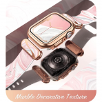 i-Blason Cosmo Luxe Serisi Apple Watch 7 Kay (45mm)-Marble