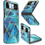 i-Blason Cosmo Serisi Galaxy Z Flip 4 5G Klf-Ocean
