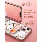 i-Blason Cosmo Serisi iPhone 13 Czdan Klf-Marble