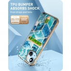 i-Blason Cosmo Serisi iPhone 13 Czdan Klf-Ocean