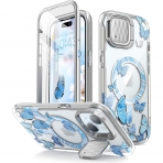 i-Blason Cosmo Serisi Apple iPhone 15 Klf-BlueFly
