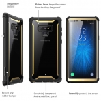 i-Blason Galaxy Note 9 Ares Serisi Klf-Gold