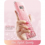 i-Blason Galaxy Note 9 Cosmo Glitter effaf Klf-Pink