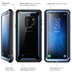 i-Blason Galaxy S9 Ares Rugged Bumper Klf-Blue