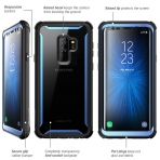 i-Blason Galaxy S9 Plus Ares Rugged Bumper Klf-Blue