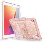 i-Blason Halo Serisi Apple iPad Kalem Blmeli Klf (10.2 in)-Cherry Blossom