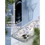 i-Blason Halo Serisi  iPhone 13 Pro Max Klf-Bouquet Purple