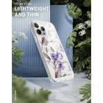 i-Blason Halo Serisi  iPhone 13 Pro Max Klf-Bouquet Purple