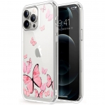 i-Blason Halo Serisi  iPhone 13 Pro Max Klf-Butterfly Pink