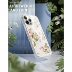 i-Blason Halo Serisi  iPhone 13 Pro Max Klf-Flower Buds Peach