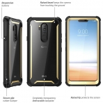 i-Blason LG G7 Ares Serisi Bumper Klf-Gold