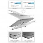 i-Blason MacBook Air Mat Klf (13 in/2018)-Clear