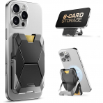 i-Blason Manyetik Czdan Telefon Stand -Silver 