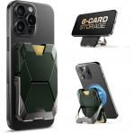 i-Blason Manyetik Czdan Telefon Stand -Green