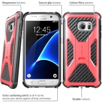 i-Blason Samsung Galaxy S7 Prime Heavy Duty Klf-Red