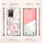 i-Blason Samsung Galaxy Note 20 Ultra Cosmo Serisi Klf-Marble