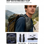 i-Blason Samsung Galaxy S26 Ultra Kemer Klipsli K�l�f-Black