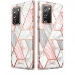 i-Blason Samsung Note 20 Cosmo Serisi Klf-Marble