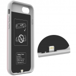 i-Blason iPhone 8 Bataryal Klf (3000 mAh)-Rose Gold