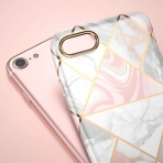 i-Blason iPhone SE Cosmo Lite Serisi Klf (2. Nesil)-Marble