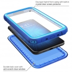 i-Blason iPhone XS Max Aegis Su Geirmez Klf-Frost Blue