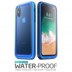 i-Blason iPhone XS / X Aegis Su Geirmez Klf-Frost-Blue