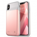 i-Blason iPhone X Bataryal Klf (3200 mAh)-Rose Gold