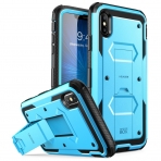 i-Blason iPhone XS Max Armorbox Kickstand Bumper Klf-Blue