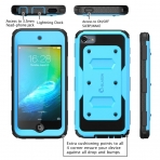 i-Blason iPod Touch Armorbox Klf (5. ve 6.Nesil)-Blue