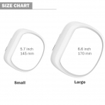 iBREK Garmin Vivofit JR Silikon Kay (Small)-White