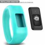 iBREK Garmin Vivofit JR Silikon Kay (Small)-Teal