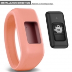 iBREK Garmin Vivofit JR Silikon Kay (Small)-Salmon