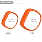 iBREK Garmin Vivofit JR Silikon Kay (Small)-Orange